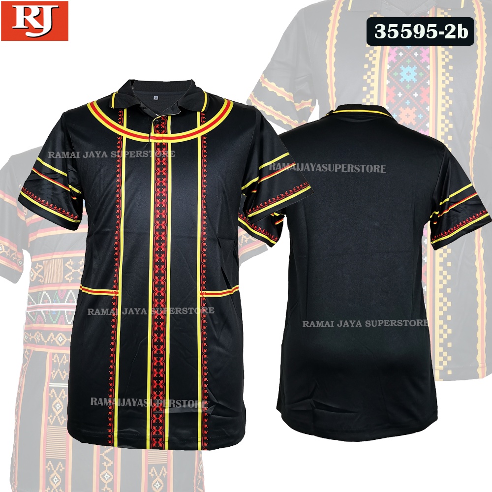 🔥HOT&Wholesale🔥 Baju batik jersey Unisex traditional etnik sabah -Corak ...