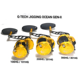 GTECH Jigging Ocean Gen 2 Overhead Reel Size : 100 200 300 Random
