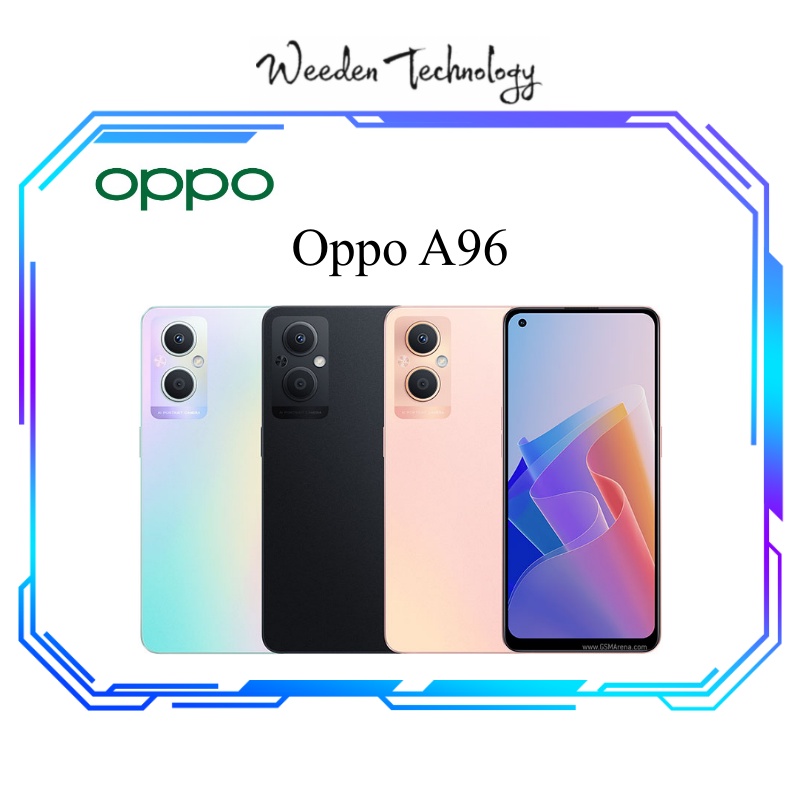 [Free SIM Card] Oppo A96 (8GB RAM + 256GB ROM) Shopee Malaysia