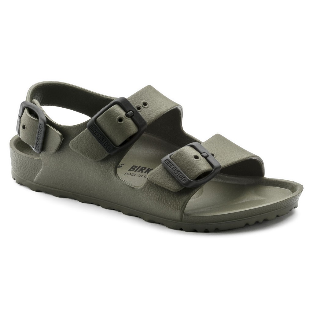 BIRKENSTOCK Milano Kids Essentials EVA Narrow Width Sandals In Khaki 1009354 Shopee Malaysia