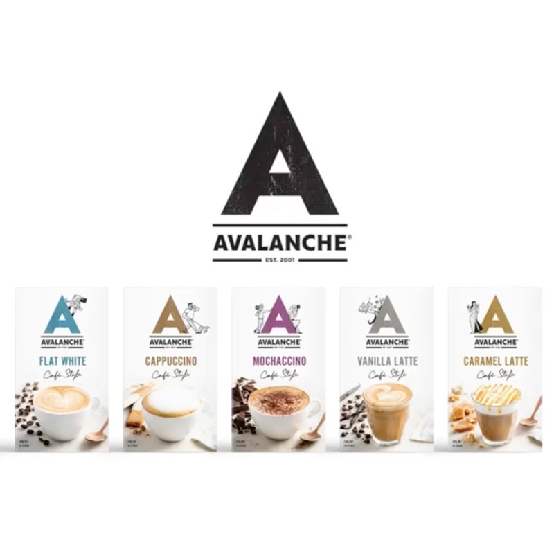 Avalanche 99 Sugar Free Caramel Latte OR Cappuccino OR Flat White OR