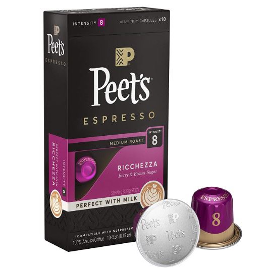 Original Peet's (Peet's coffee Capsule) Nespresso Group Capsule Is
