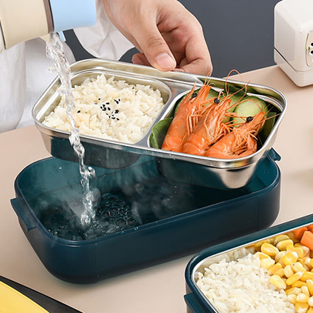 Lunch Box Bento Box Food Container Food Carrier Thermal Bekas Makanan