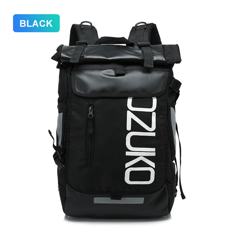 OZUKO Fashion Men Laptop Travel Backpack Waterproof For Student Shopee Malaysia
