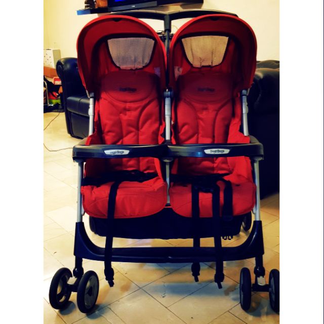 Peg perego hotsell twin pram