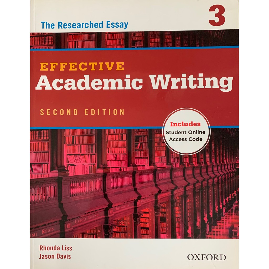 effective academic writing the researched essay