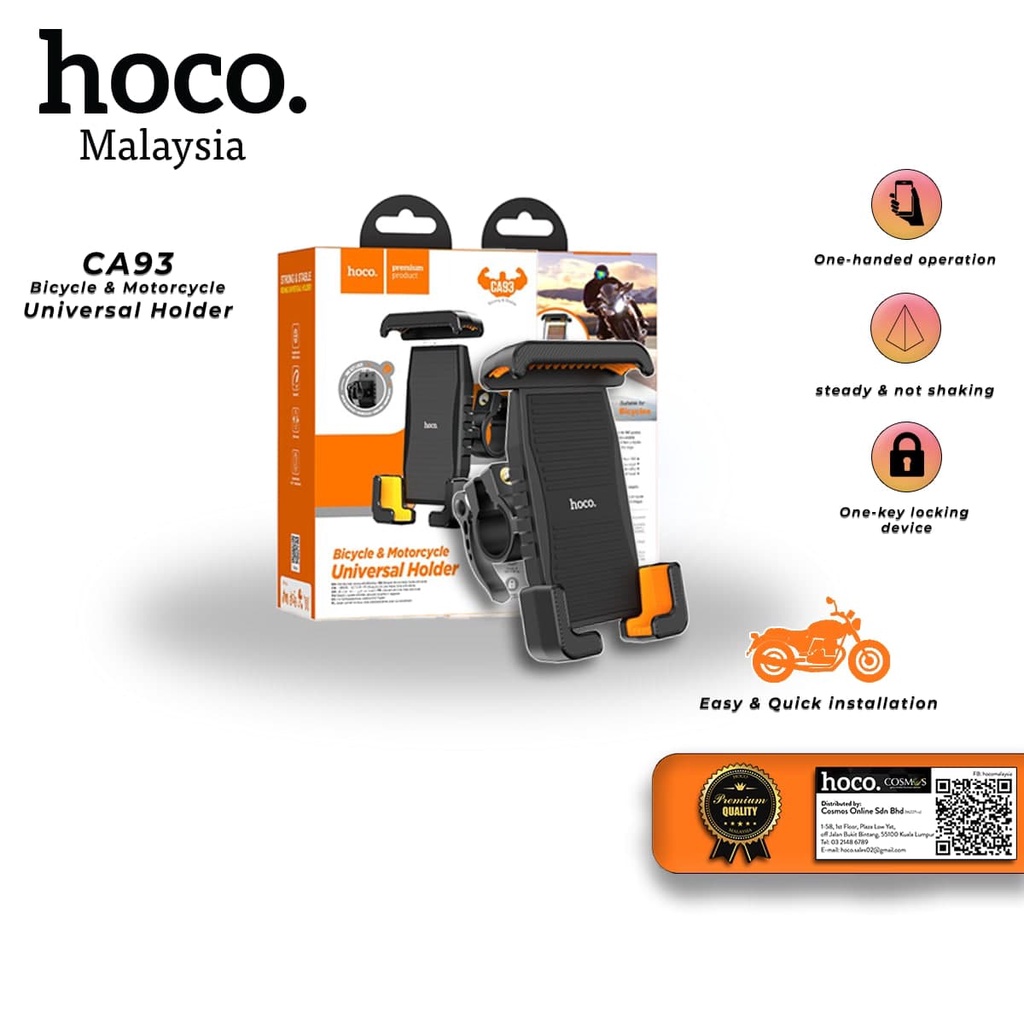 hoco. Rider Bike Motorcycle Universal Holder CA93 | Shopee Malaysia