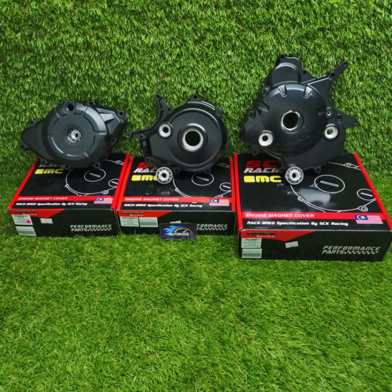 SCK RACING ENGINE MAGNET COVER WITH BEARING Y15ZR / LC135 4S / RS150 ...