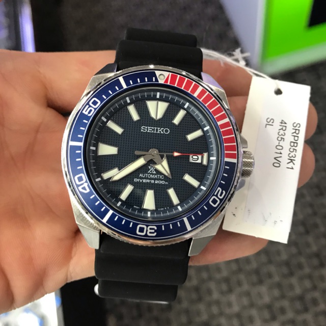 Seiko samurai best sale pepsi srpb53k1