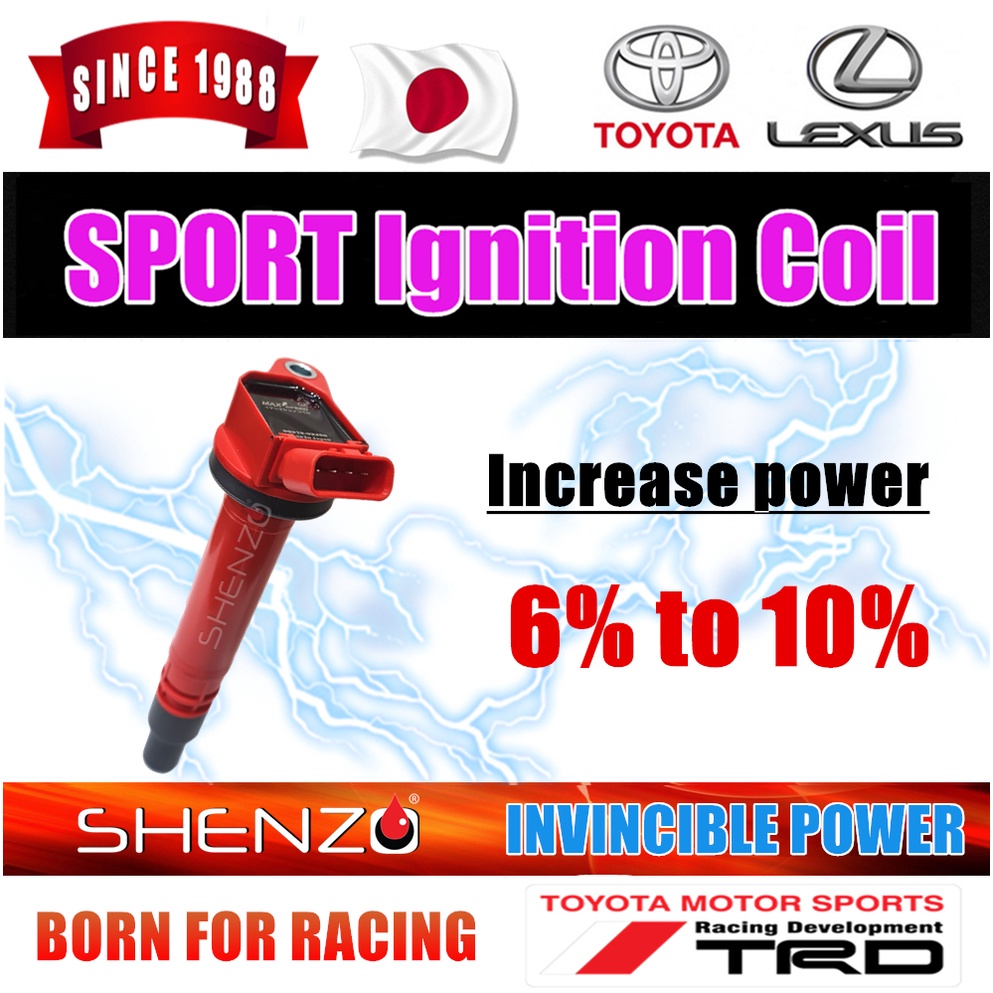 TOYOTA ALPHARD VELLFIRE Camry ignition coil MADE IN JAPAN FJ CRUISER