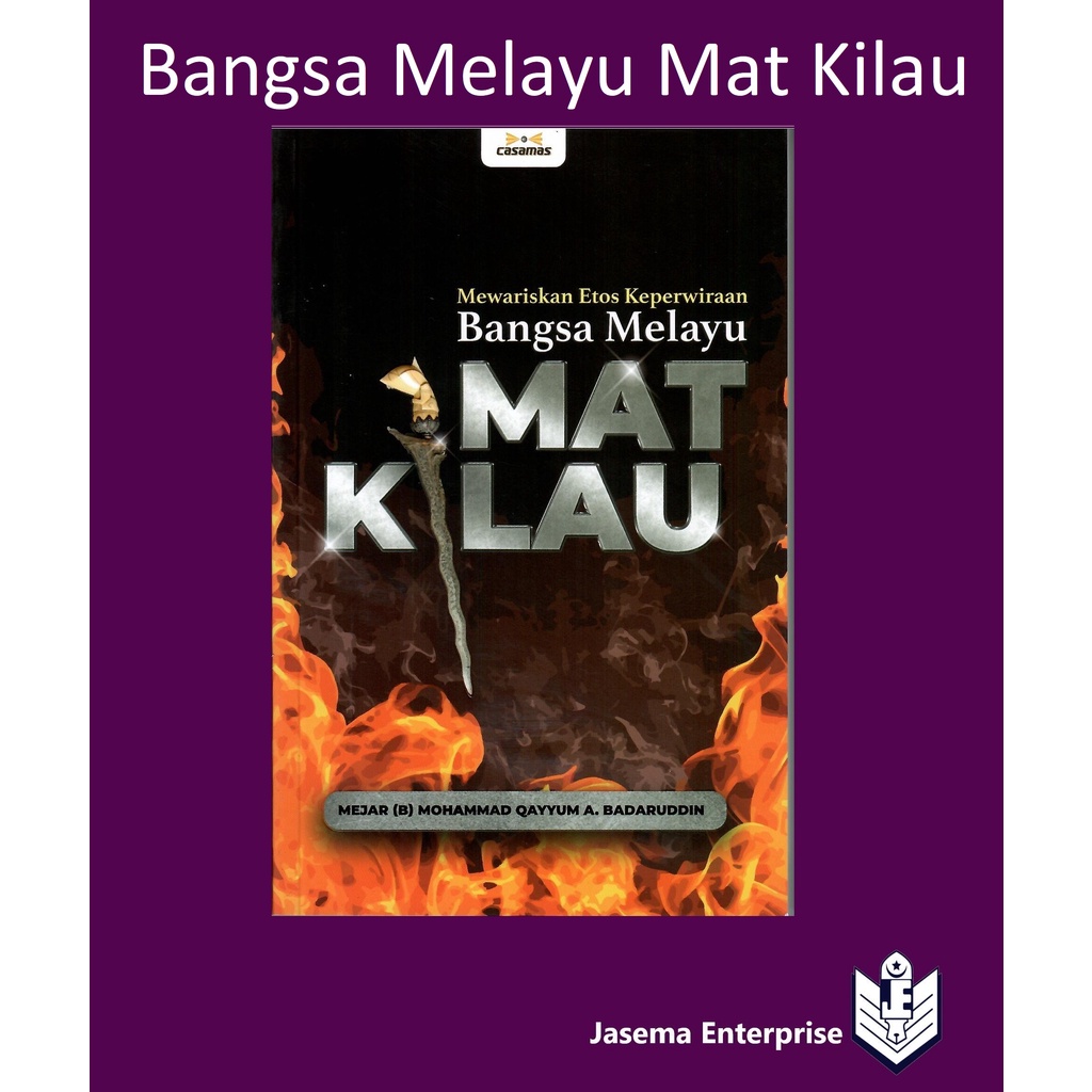 Bangsa Melayu Mat Kilau By Mejar Mohammad Qayyum Shopee Malaysia