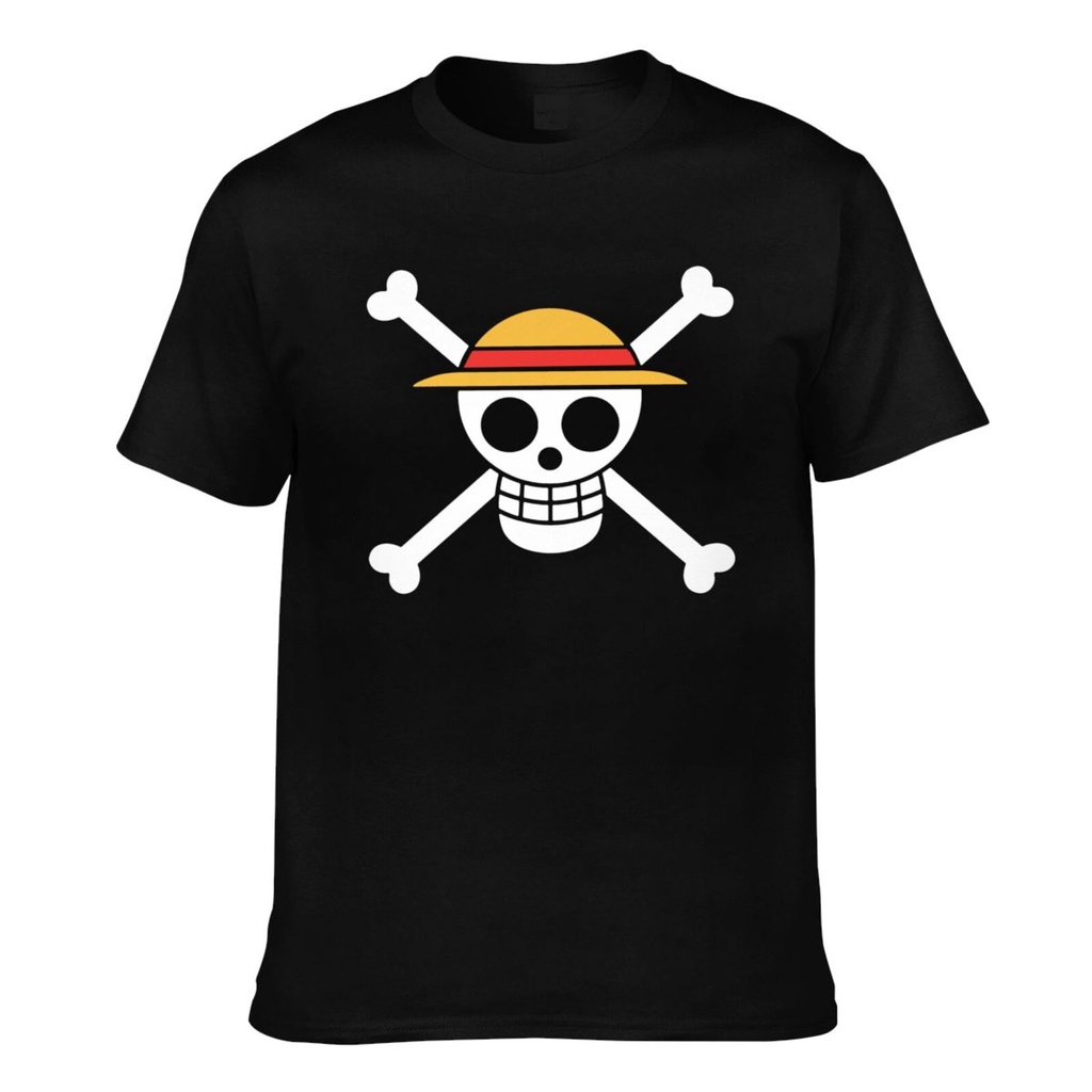 Straw Hat Pirate Jolly Roger Special A Monkey D. Luffy Men's Short Sleeve TShirt Shopee Malaysia