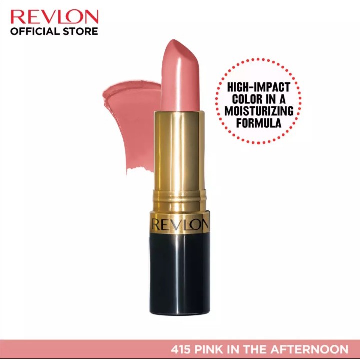 Revlon Superlustrous Lipstick 415 Pink In The Afternoon Shopee Malaysia