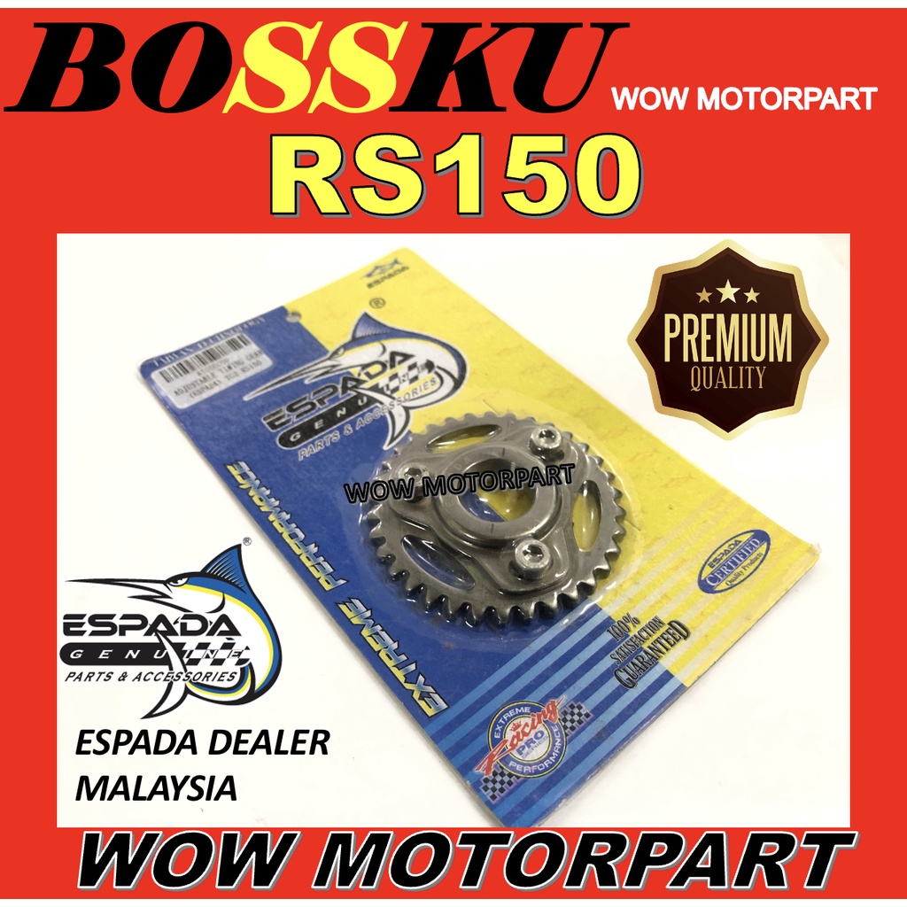 RS150 RACING TIMING GEAR ADJUSTABLE ESPADA RS 150 RACING TIMING GEAR ...