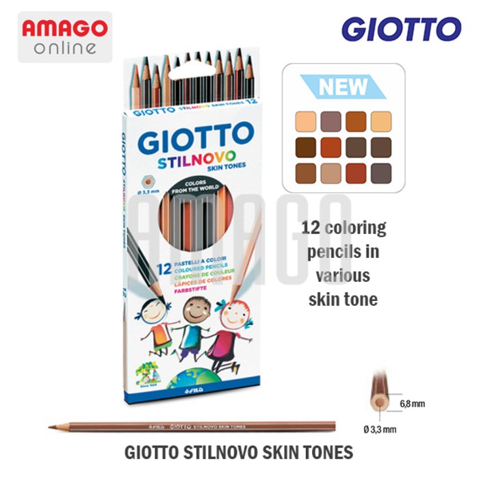 Lapices Giotto Stilnovo Skin Tones - Artística Córdoba - View #7