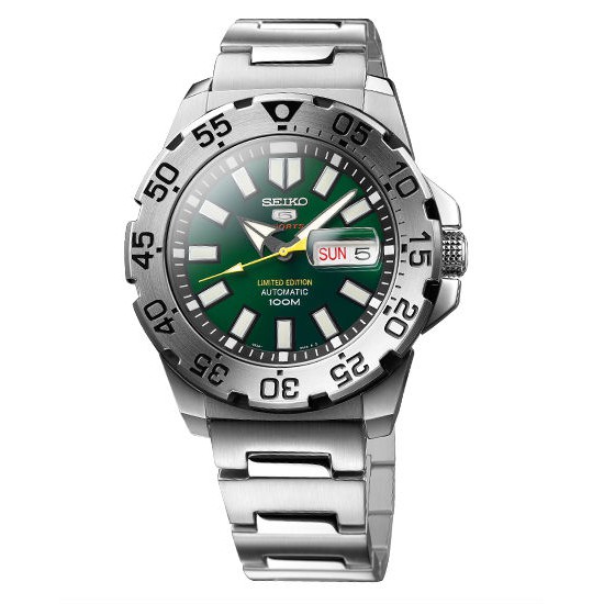 Seiko Mini Green Monster Limited Edition 42mm Day Date Automatic