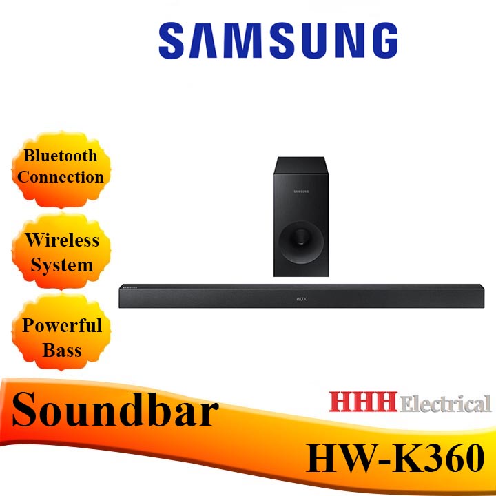 Hw k360 hot sale samsung soundbar