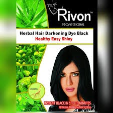 Rivon Hair Darkening Dye - Inai Rambut | Shopee Malaysia