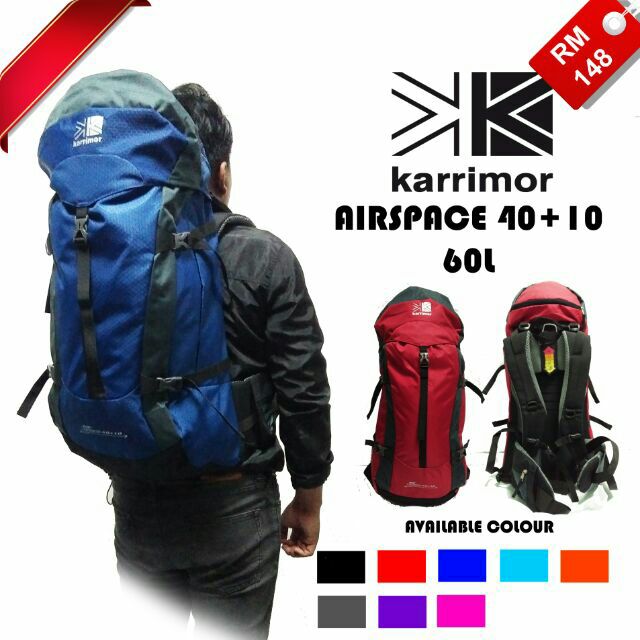 Karrimor backpack 60l best sale