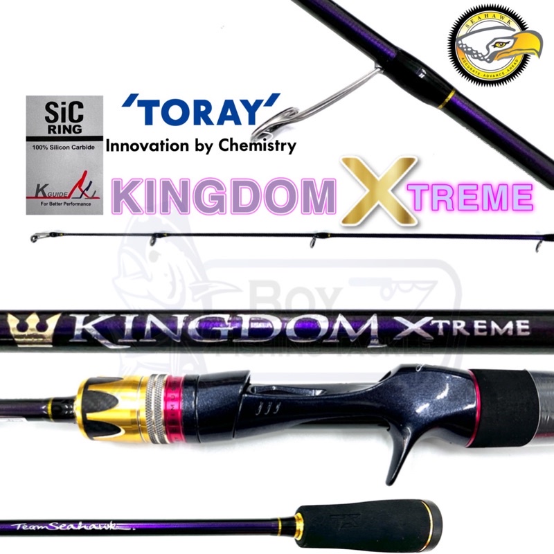 SEAHAWK KINGDOM XTREME SOLID CARBON JIGGING ROD Shopee Malaysia