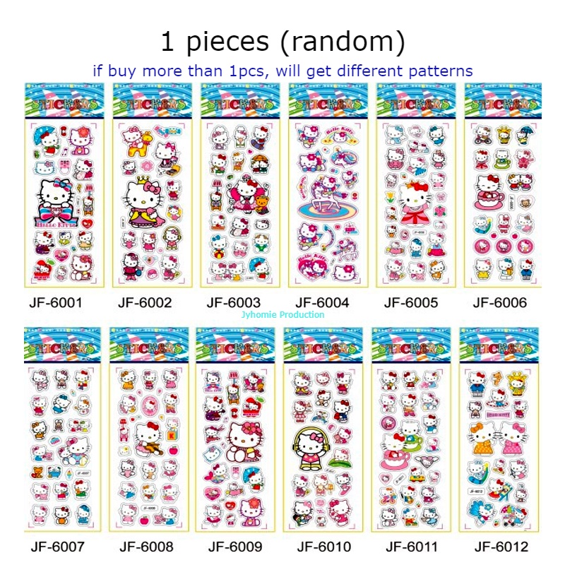 Sticker 3D Bubble Sticker Cystal Diamond Sticker DIY Sticker Cartoon ...