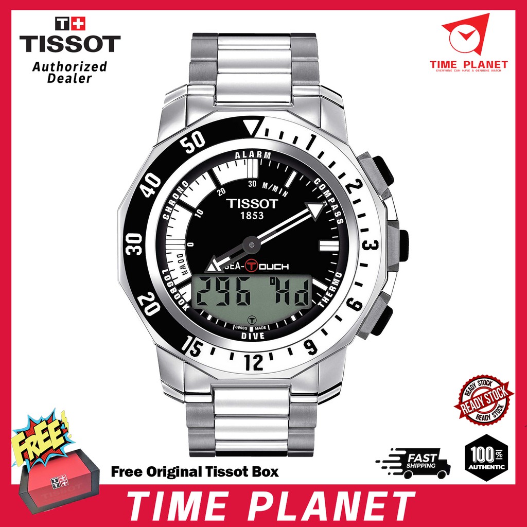 Tissot Sea Touch Analog Digital Watch T0264201105100