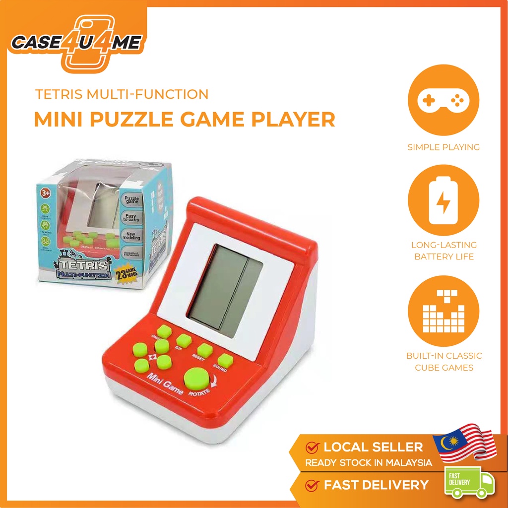 Mini Game TETRIS MULTI-FUNCTION Mini Puzzle Game Player 迷你掌上游戏机 | Shopee  Malaysia