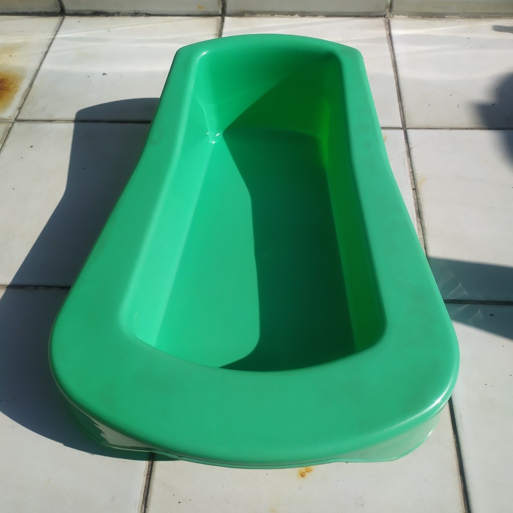 Plastic Bed Pan (Green) Shopee Malaysia