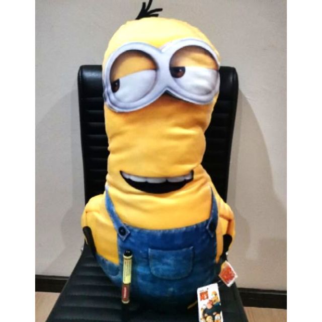 🔥70cm Universal Minions Soft and Fluffy Jumbo Die Cut Cushion (Type B