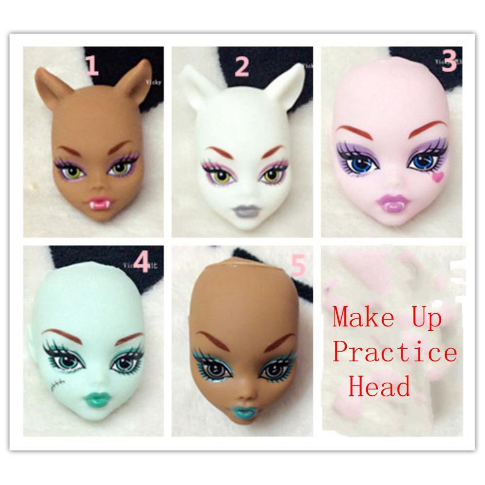 Monster high doll head deals