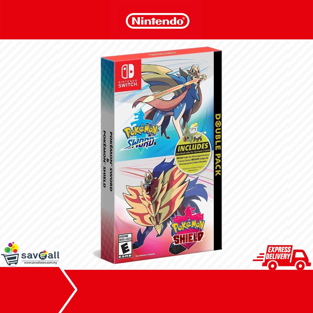 Pokemon sword and shield shop double pack dynamax crystal