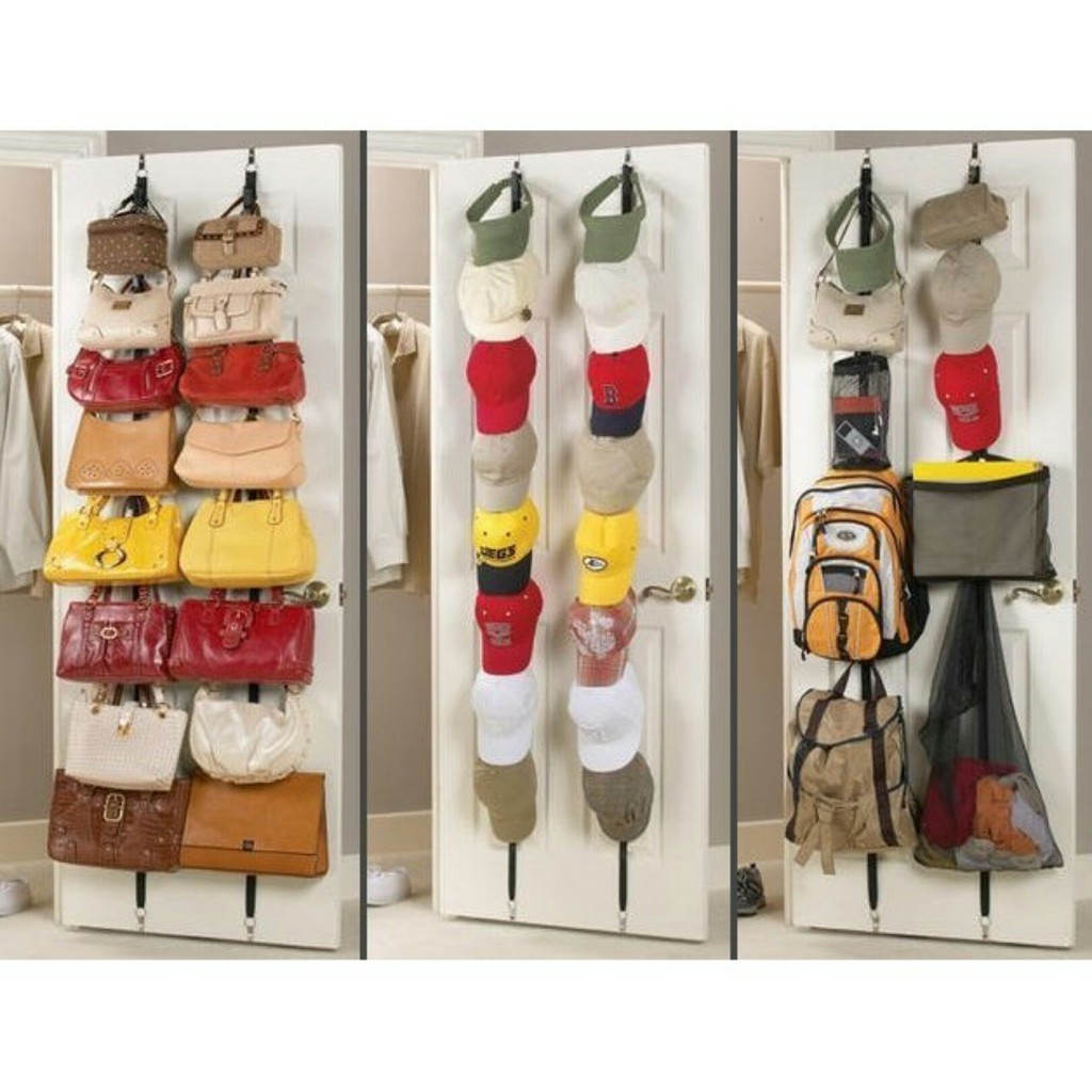 Door handbag rack deals