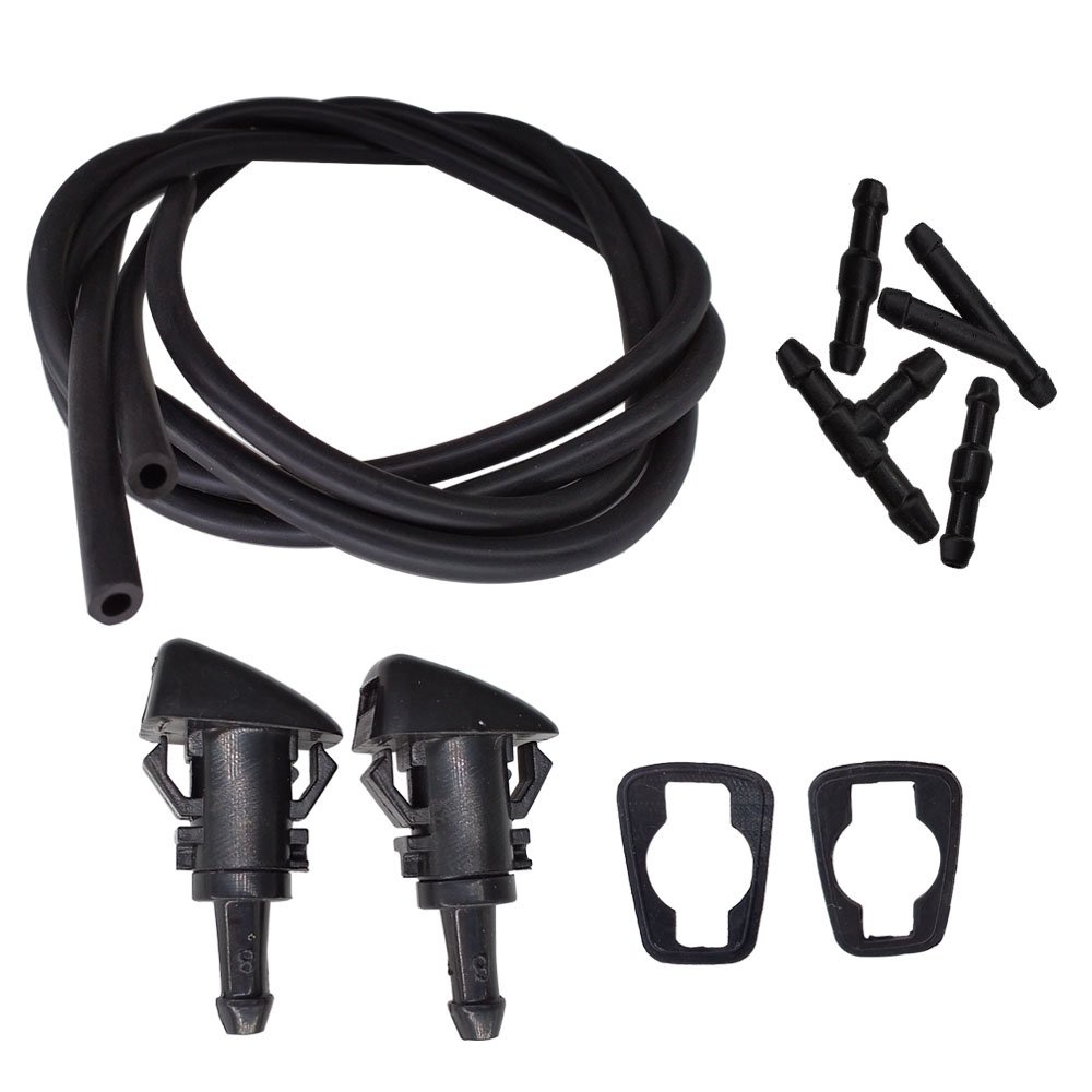 For Jeep Compass Patriot Grand Cherokee Car Windshield Washer Wiper Water Spray Nozzle Jet With