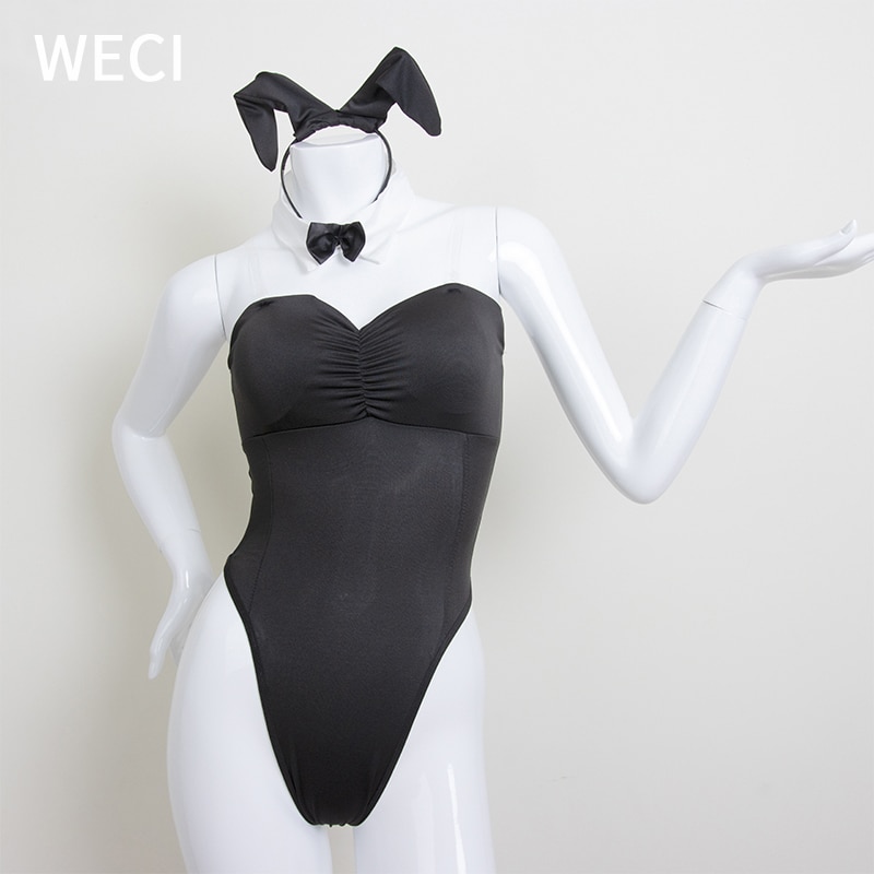 【ready Stock】weci Sexy Bunny Girl Outfit Reverse Body Suit Cosplay