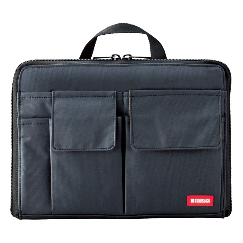 LIHIT LAB Storage Bag with Pockets BaginBag A5 Wide Size Shopee