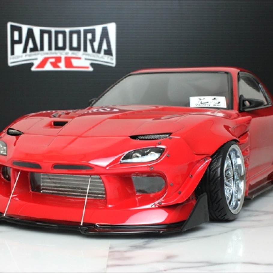 PANDORA RC MAZDA RX-7 FD3S BN-SPORTS 1/10 RC DRIFT CLEAR BODY SET ...