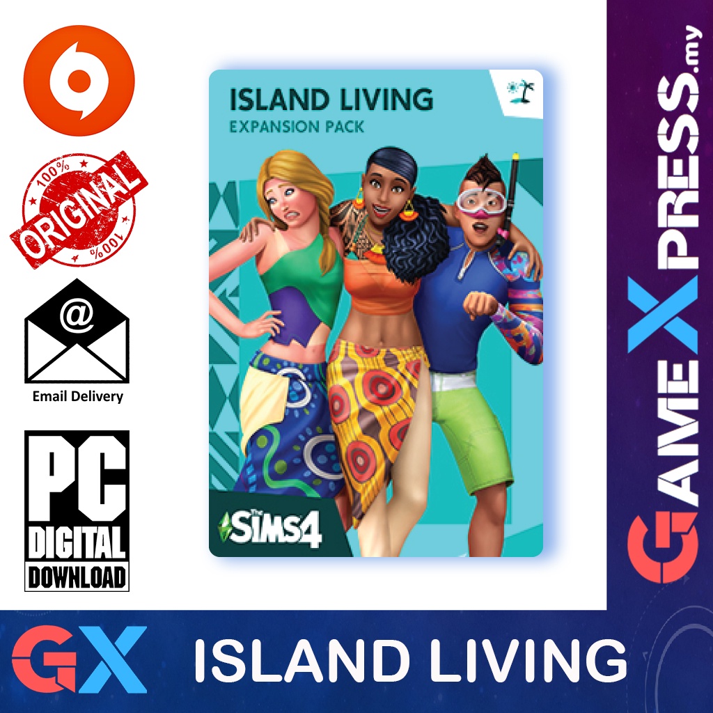 The Sims 4 Island Living Expansion PC Game Origin Platform | Shopee Malaysia