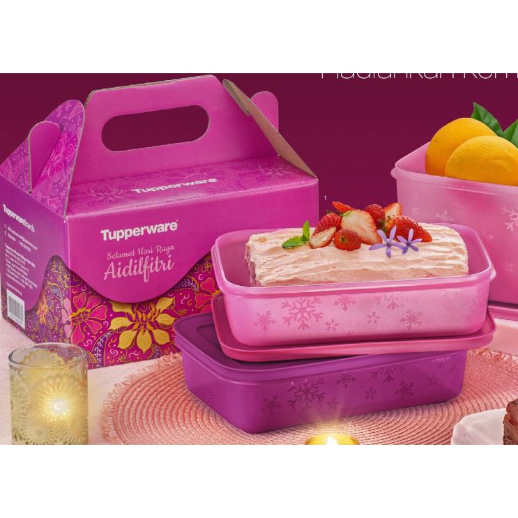 [ReadyStock] Tupperware Raya Gift Set Cake 2021 with Gift Box | Shopee ...