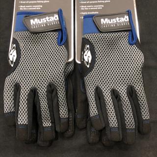 Mustad Gloves Size M , L , XL Model GL002 / SW Saltwater Jigging Casting  Fishing Glove / Salong Tangan Pancing