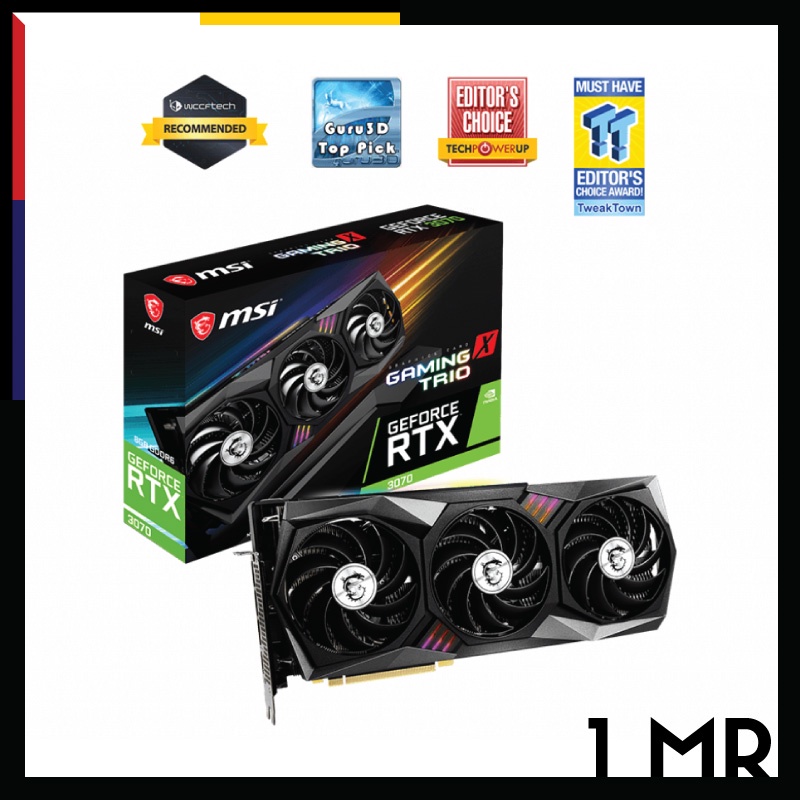 MSI GeForce RTX 3070 GAMING X TRIO | Shopee Malaysia
