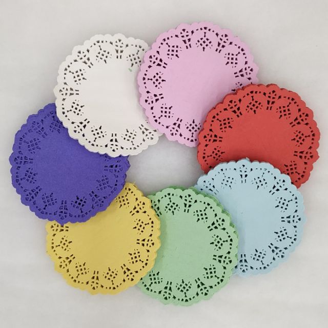 Doilies paper Doily paper 3.5inch - 4.5inch 1pack | Shopee Malaysia