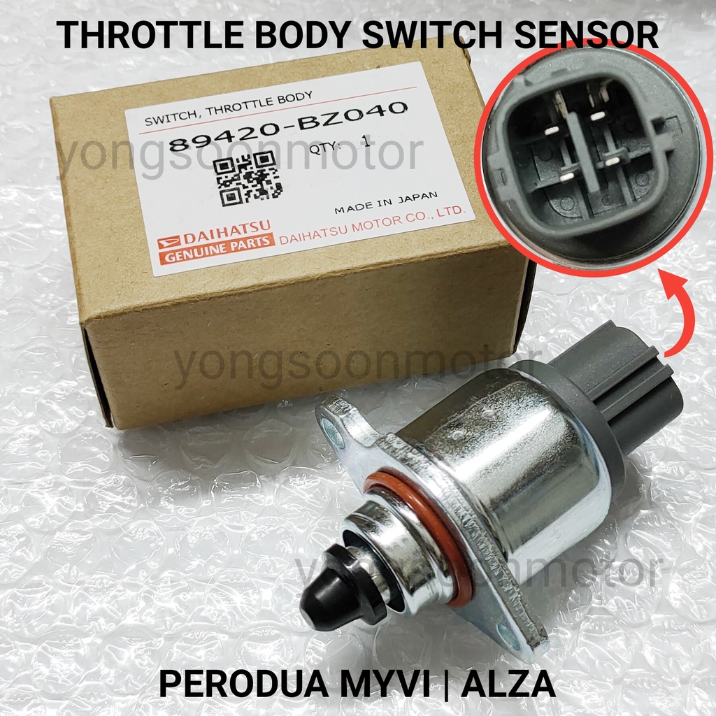 THROTTLE BODY SWITCH SENSOR 89420BZ040 PERODUA MYVI, ALZA Shopee