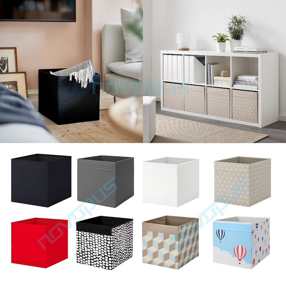 DRONA Storage Organizer Box fit KALLAX shelving unit Shopee Malaysia