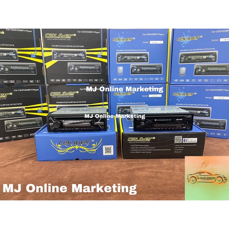 CALIBER CAR DVD/CD/MP3/FM/USB/Bluetooth PLAYER FOR CAR DC 12V SINGLE ...