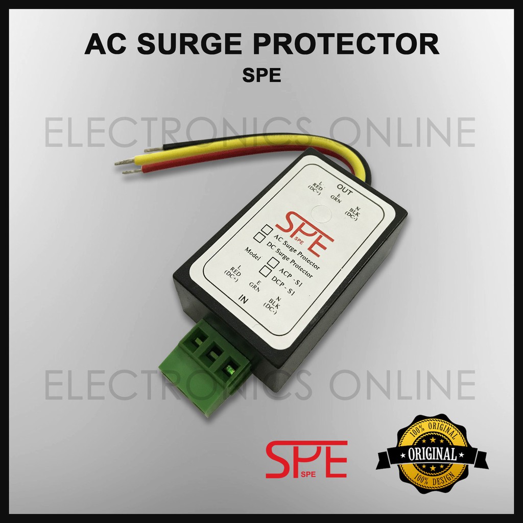 AC Power Surge Protector 275V Lightning Arrestor SPE Surge protector ...
