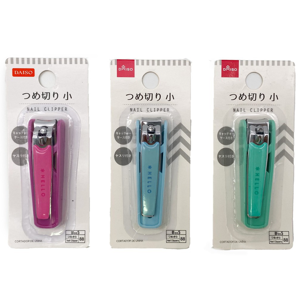 Daiso Japan Steel Nail Clipper with anti slip (Small) Shopee Malaysia
