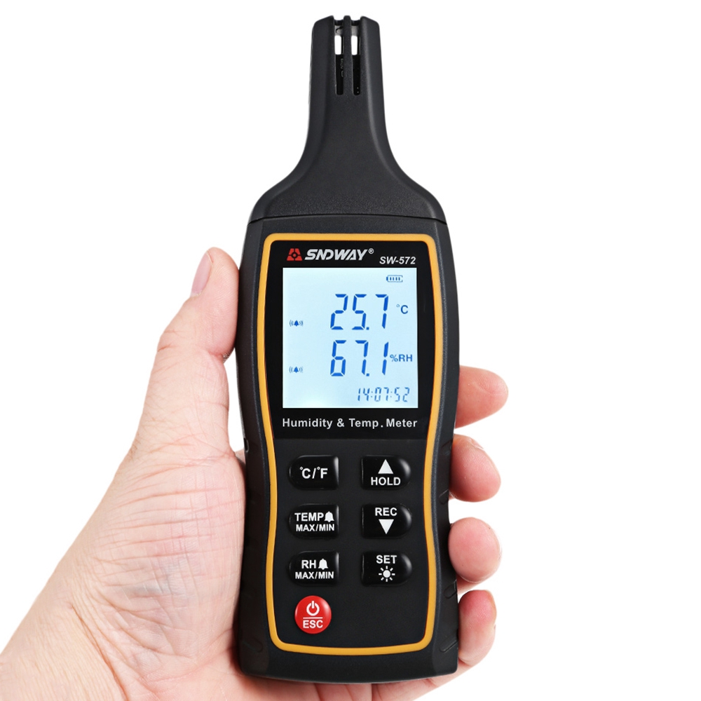 SNDWAY Digital Temperature Humidity Meter | Shopee Malaysia