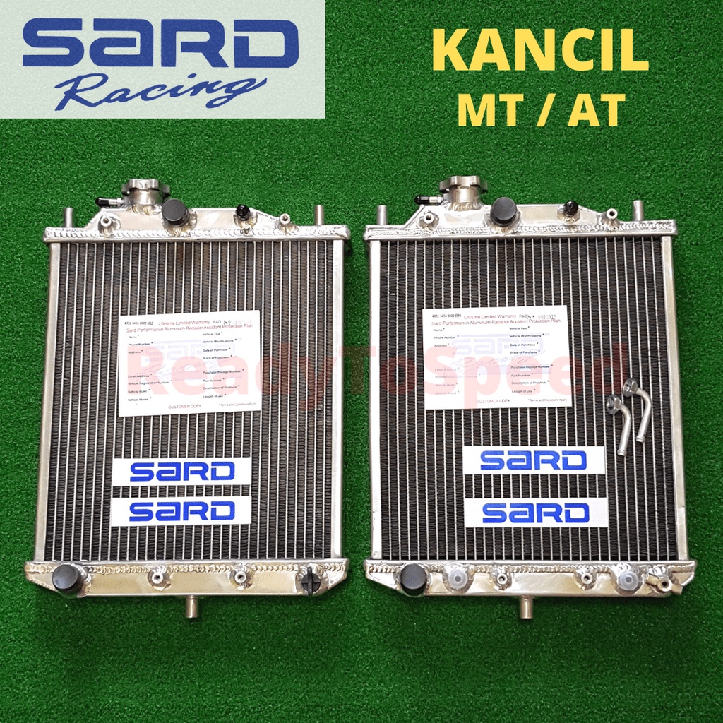 SARD Sport Racing Perodua Kancil Radiator Aluminium Double Layer 2 Rows ...