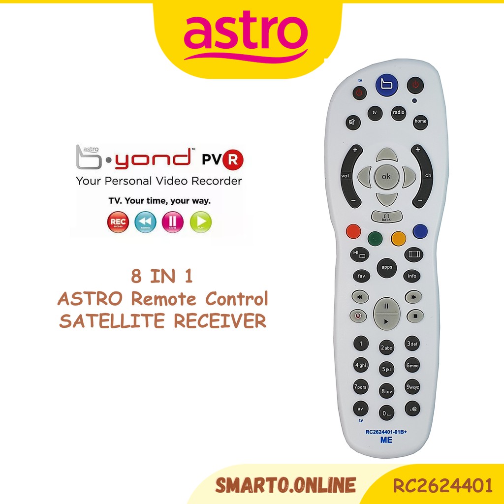 @STRO Remote Control STV Decorder HYPP TV Applicable RC2624401-01B ...