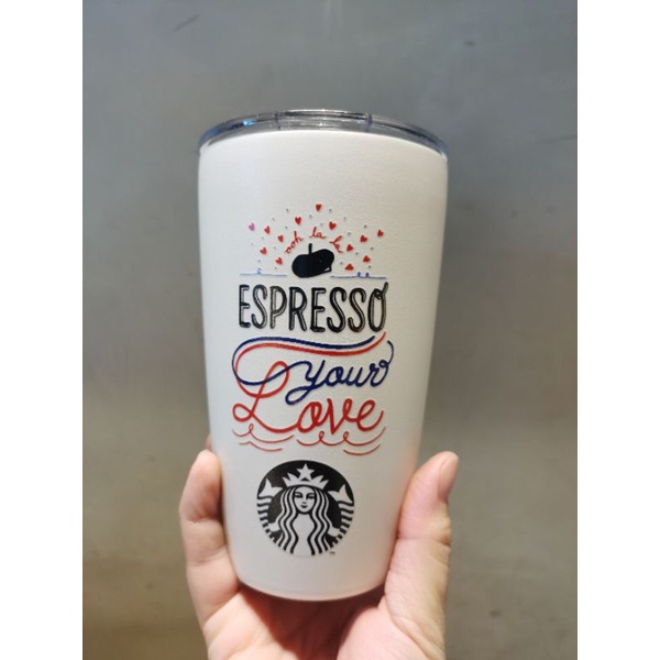 Starbucks selling Espresso Your Love Tumbler